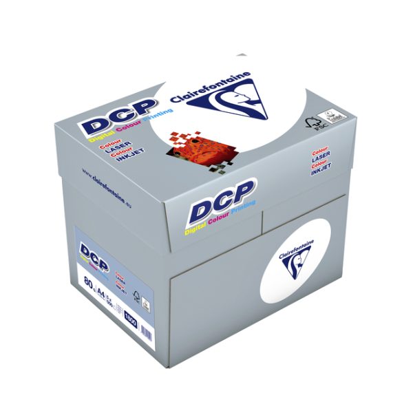 Laserpapier Clairefontaine DCP A4 80gr wit 500vel - Afbeelding 2