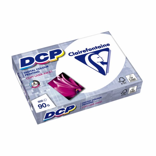 Laserpapier Clairefontaine DCP A4 90gr wit 500vel