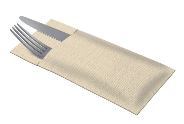 Pochette Tork LinStyle® 1-laags 50st duurzaam creme 509601 - Afbeelding 2