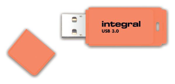 USB-stick 2.0 Integral 16Gb neon oranje - Afbeelding 3